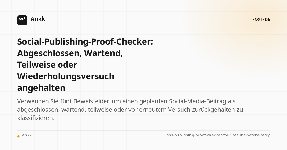 Fünf Felder mit Social-Publishing-Beweisen und teilweisen Veröffentlichungswiederholungsversuchen warten auf den Abschluss der Entscheidungstabelle