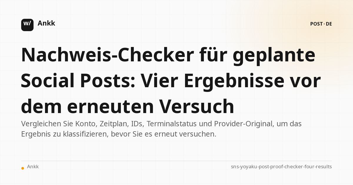 Ein praktischer Leitfaden zum Sortieren der vier Beweisurteile für geplante Beiträge auf SNS
