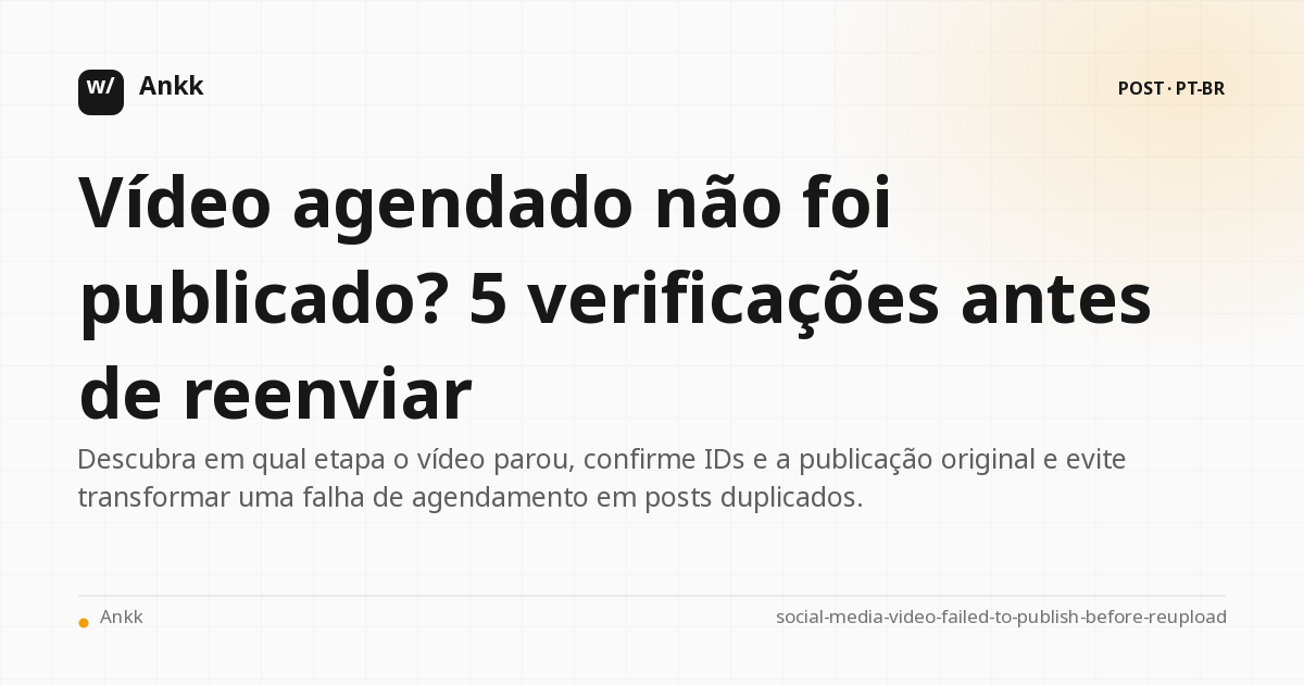 Cinco etapas entre o envio de um vídeo e a publicação original verificada