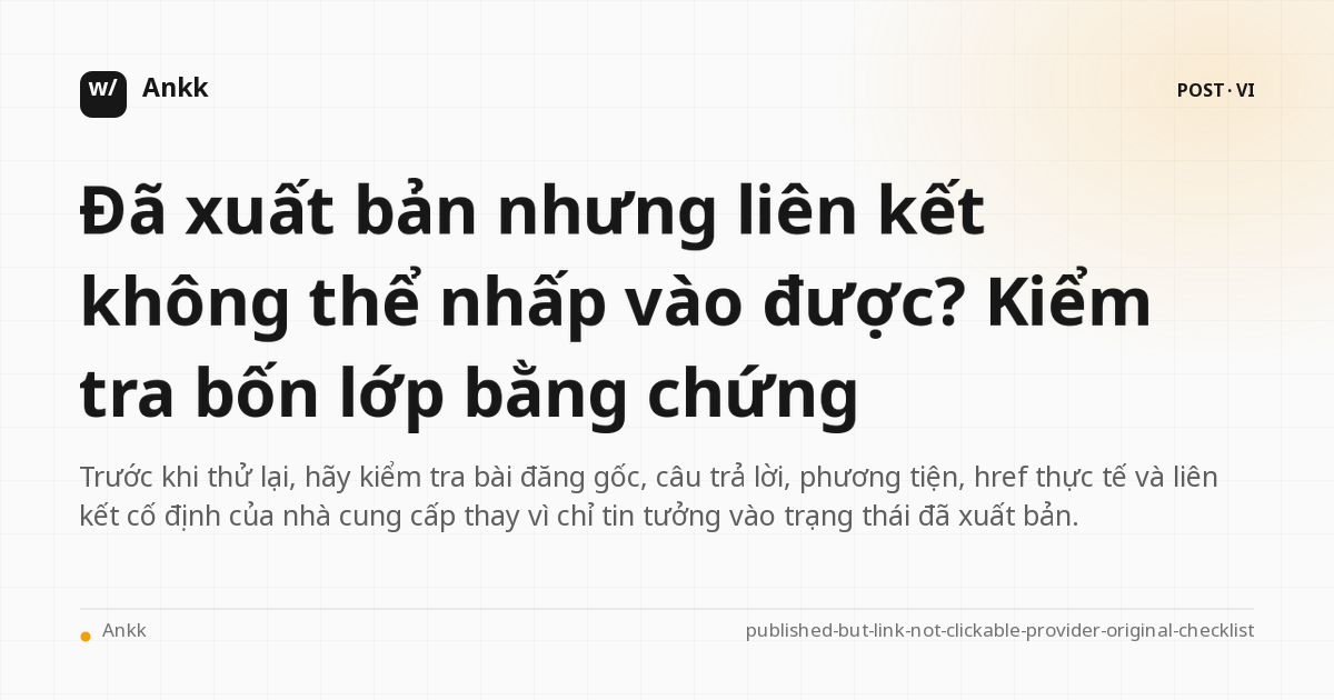 Bốn lớp bằng chứng văn bản gốc bao gồm gốc, trả lời, phương tiện và các liên kết có thể nhấp vào của các bài đăng đã xuất bản